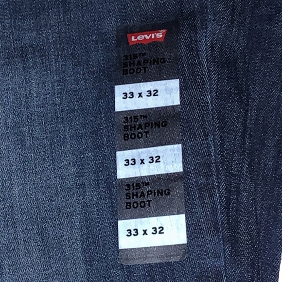 NWT Levi’s 315 Shaping Bootcut Blue Jeans Sz 33 - Picture 3 of 7